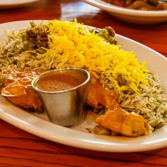 Baghali Polo with Chicken (10 Servings).