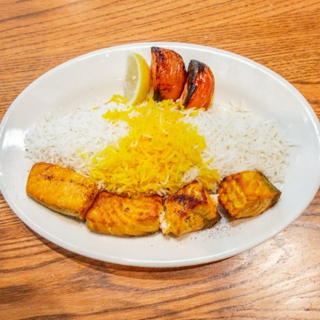 Salmon Kabob (10 Servings).