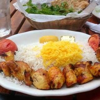 Chicken Thigh Kabob (Tray of 10 Skewers)